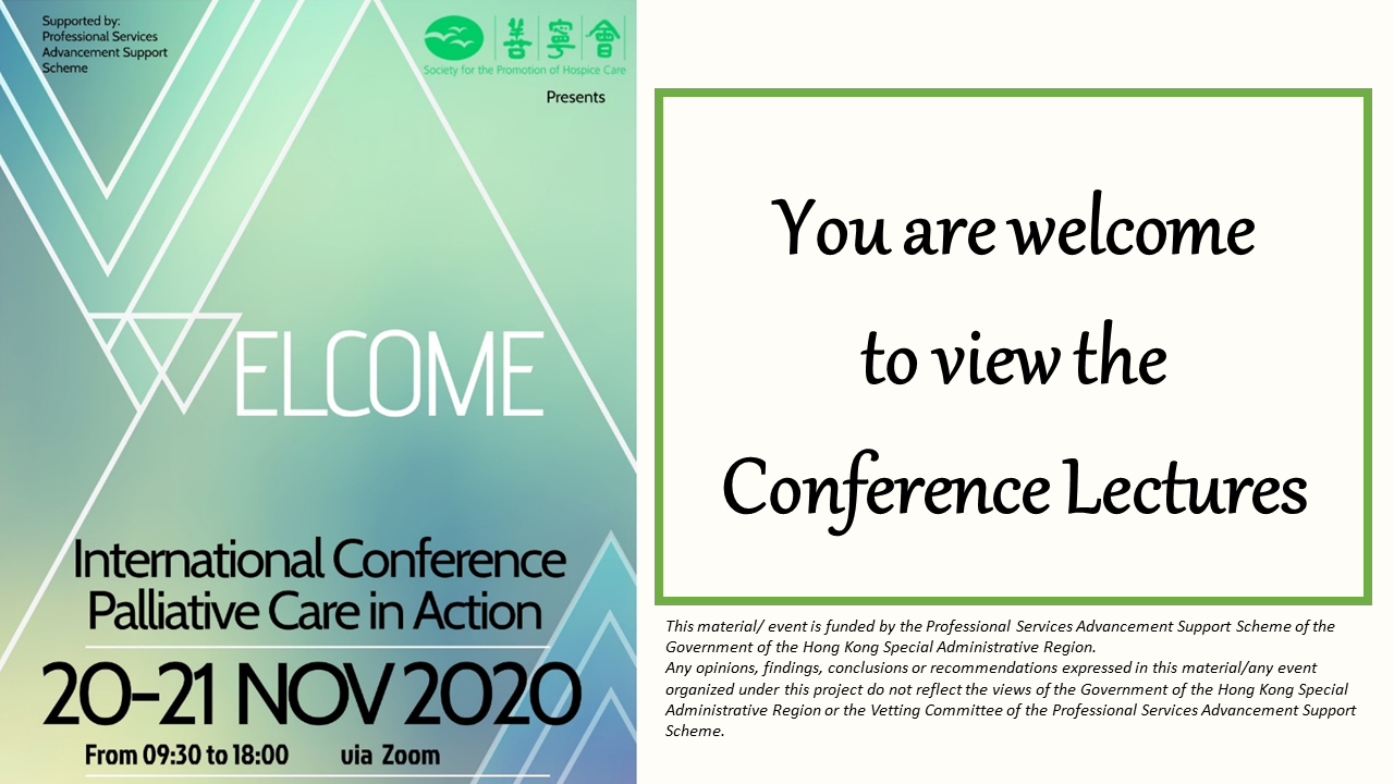 International Conference: Palliative Care in Action